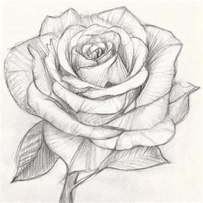 How to Draw a Rose Sketch: A Creative Journey into the Art of Blossom