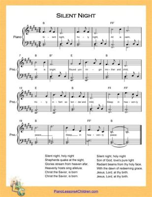 what a beautiful name piano sheet music: The Melodic Reflections of Silent Night