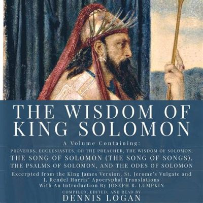 What Are the 5 Books of Solomon: An Insight into the Wisdom of Solomon